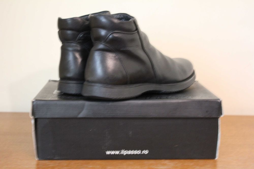 Ghete IL PASSO, masura 43, piele naturala, Waterproof