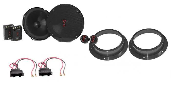 Pachet audio fata VW Golf V /VI JBL STAGE3 607C
