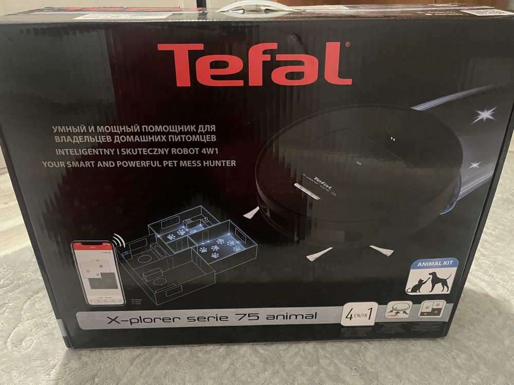 Продам робот  пылесос Tefal X-poorer series 75