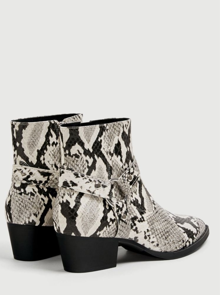 Botine Pull&Bear 36 Snake print