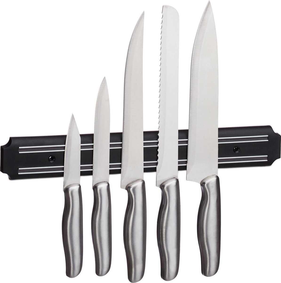 Suport Magnetic de Perete 33 cm pentru Cutite si Unelte Montaj Simplu