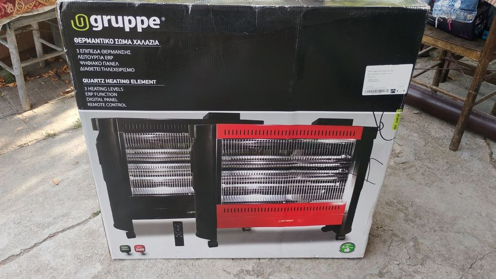 Печка нова внос от Гърция с дистанционно