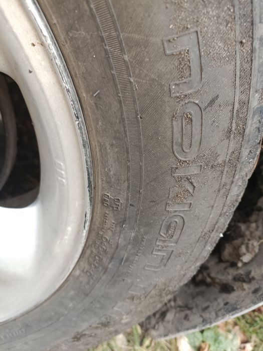 Продам диски с зимней резиной R16 .