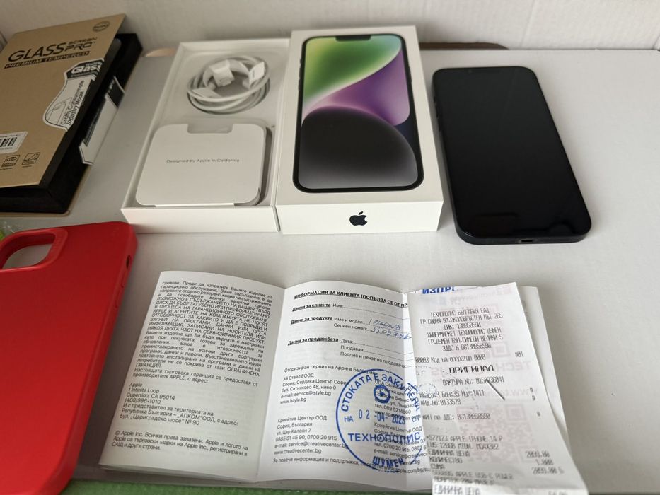 Iphone 14 plus Midnight 128 GB  в отлично състояние