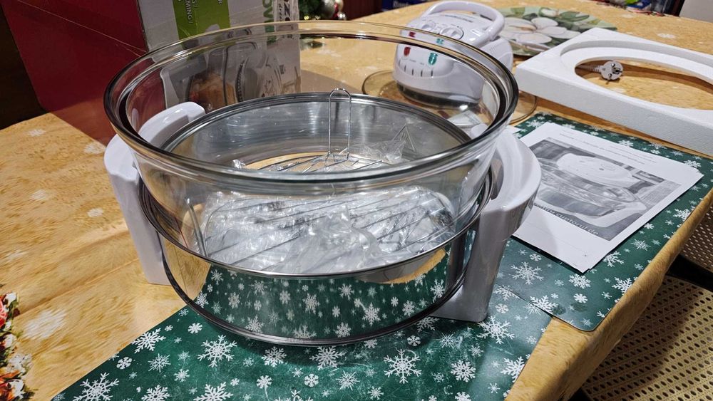 Cuptor cu halogen si convectie Esperanza Quasar EKO003, 1400W 18 litri