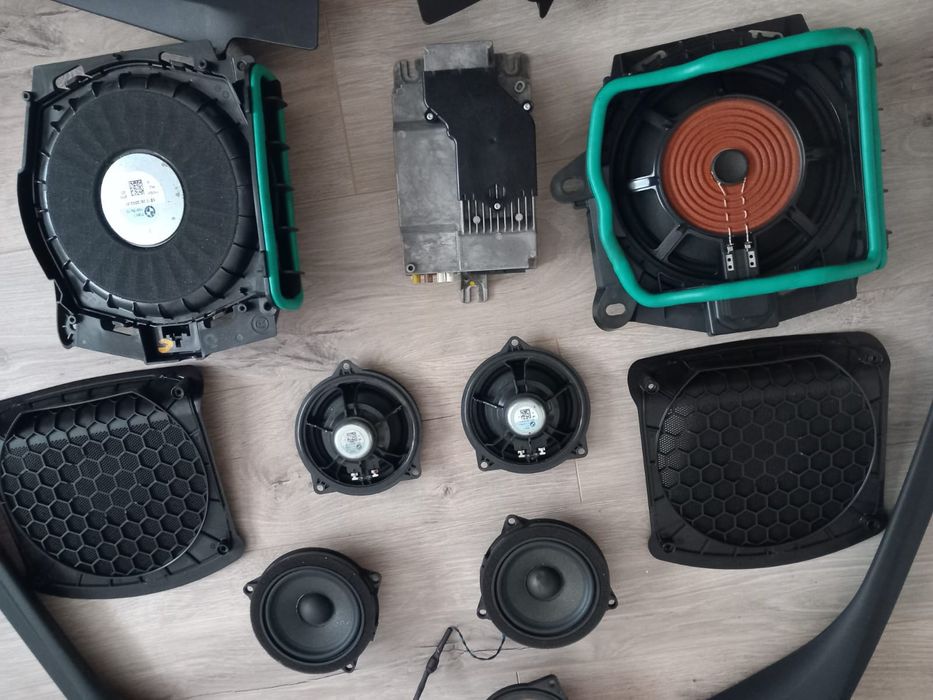 Sistem audio HiFi BMW G20 G21 statie boxe tweetere subwoofere boxa OEM