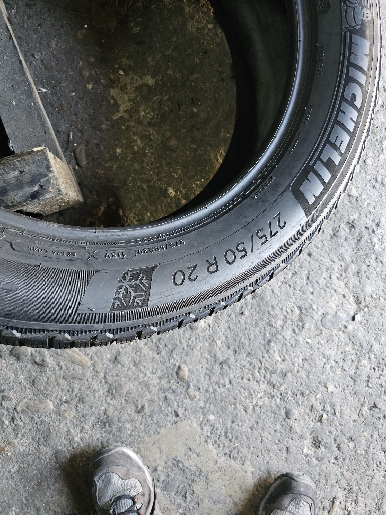 2 anvelope iarna 275 50 20 Michelin 6.5mm