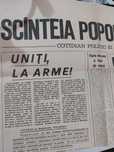 Ziar libertatea 22.12.89 nr 1 si ziar scanteia  23 .12 89