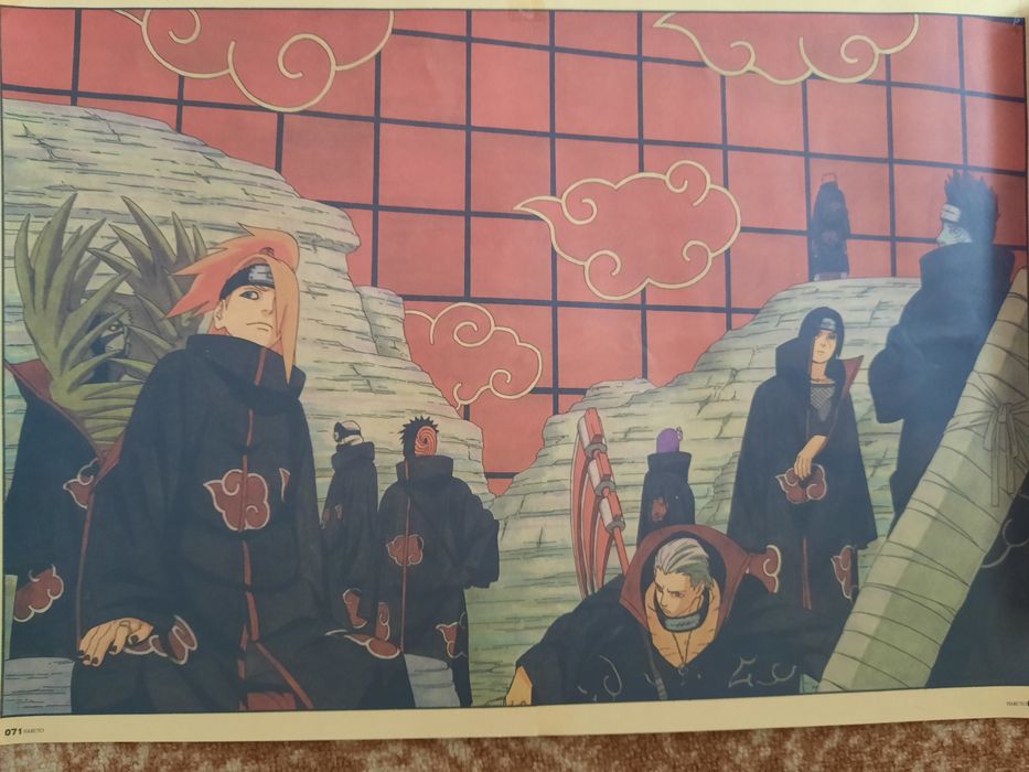 Плакат Akatsuki от Naruto