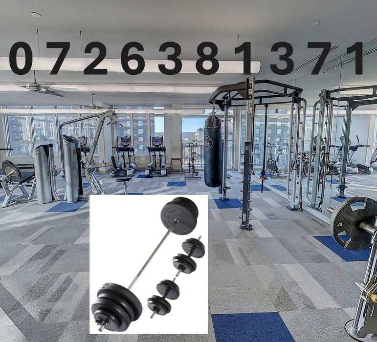 Set de greutati 36 kg noi sigilate