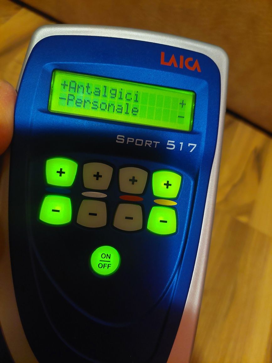 Aparat de electrostimulare,electrostimulator Laica md6076,incomplet