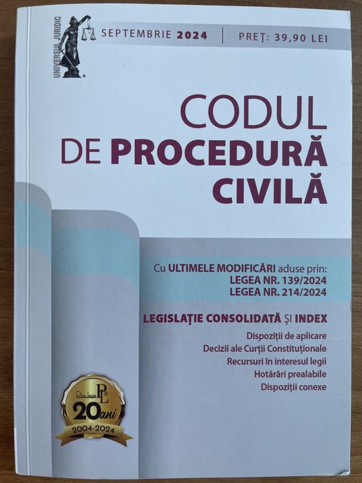 Cod procedura civila 2024