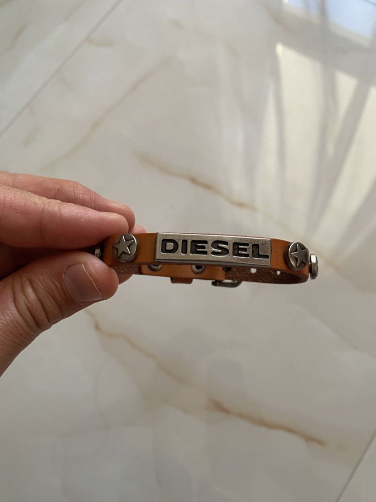 кожена гривна Diesel