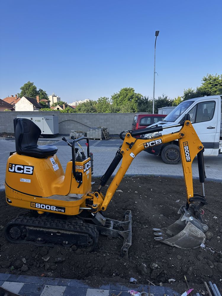 Microexcavator, miniexcavator jcb 8008,an 2023, micro, 8010, ms 01