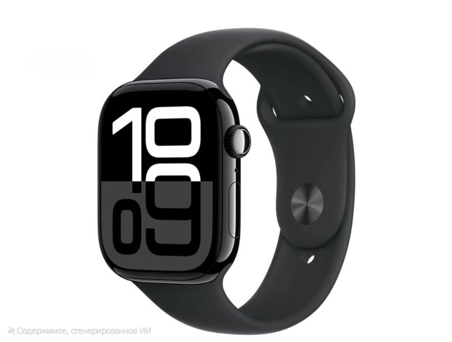 Apple watch GPS, 42mm, Jet Black, Sport Band S/M