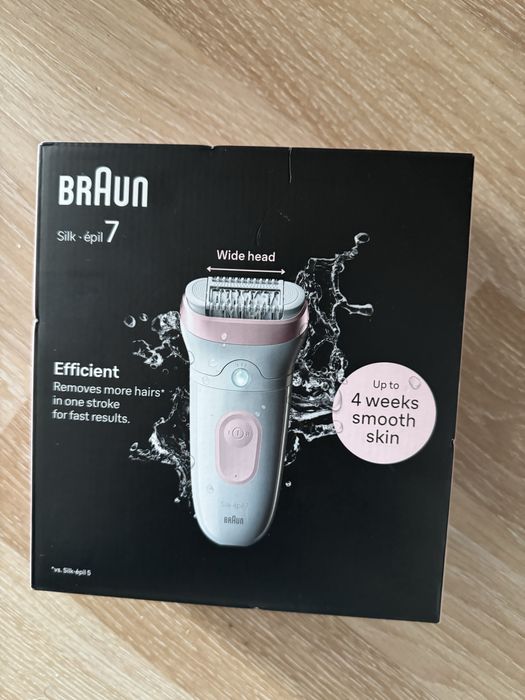 EPILATOR Braun SE7000/40pensete/2viteze/ACUMULATOR/1 accesoriu