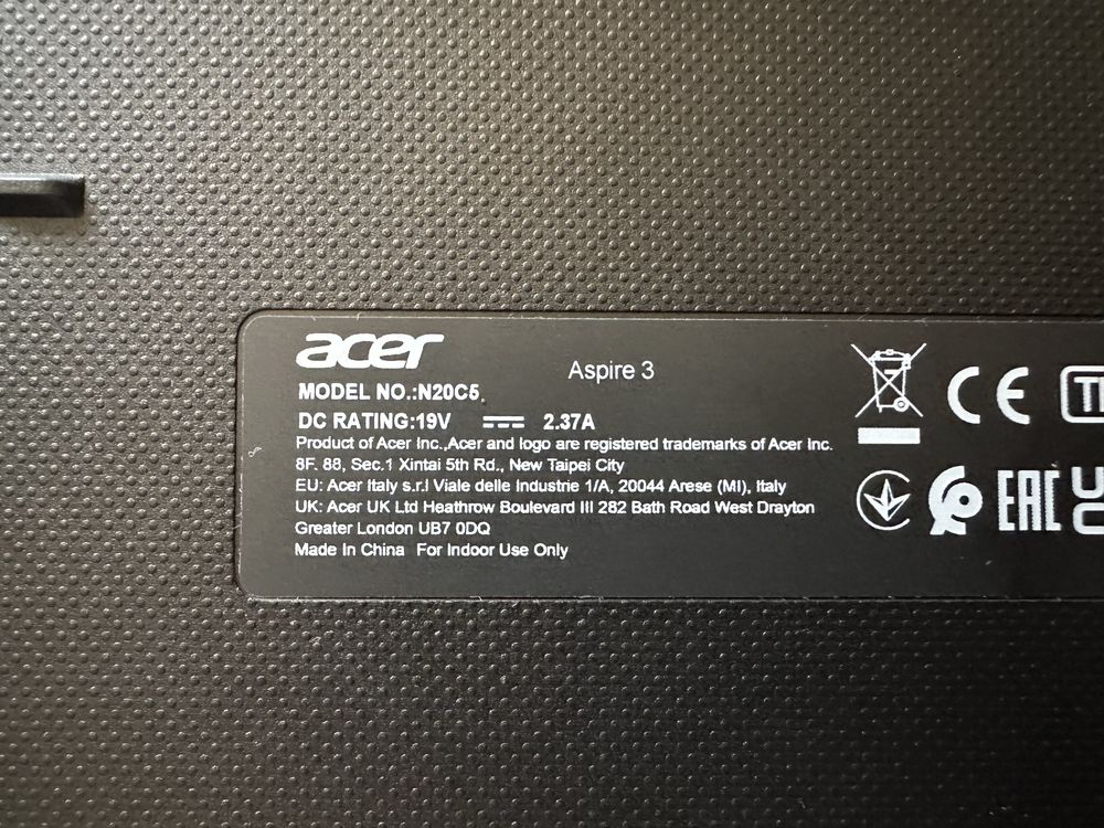 Acer Aspire 3 A315-35-P07R