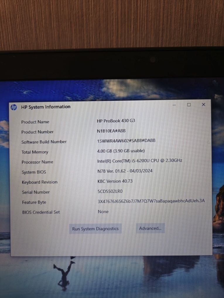 Laptop HP ProBook 450 G3