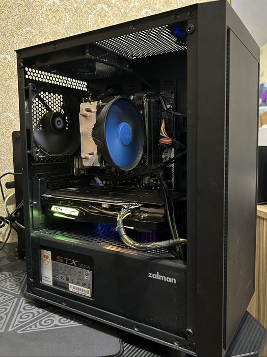 ПК Ryzen 5 2600 / 16ГБ / GTX 1660ti / SSD 240ГБ