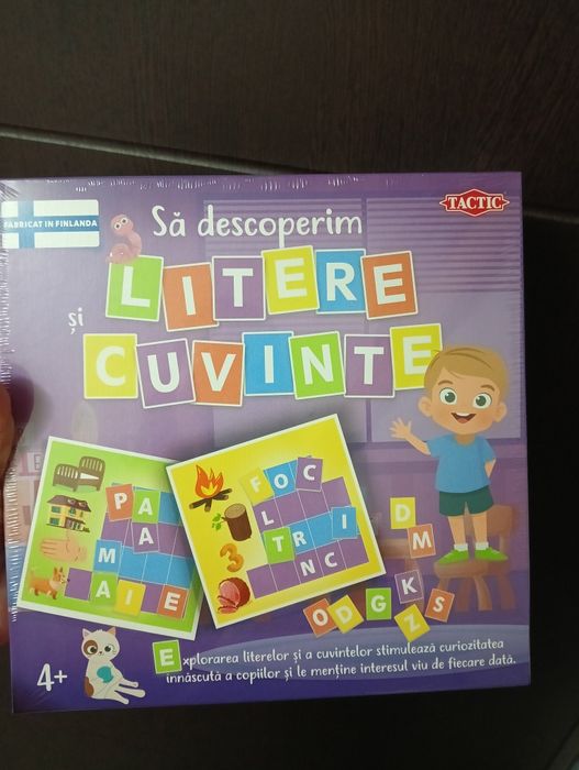 Joc Să descoperim litere/cuvinte
