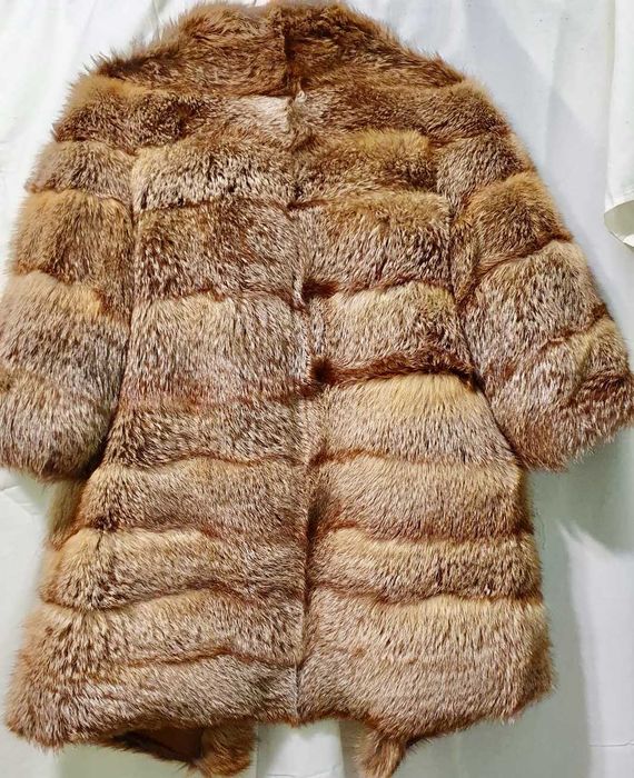 Scurta de blana, vulpe argintie