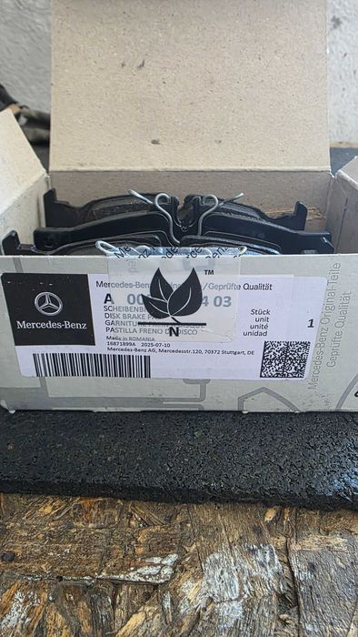 Задни спирачни накладки за Mercedes w206
