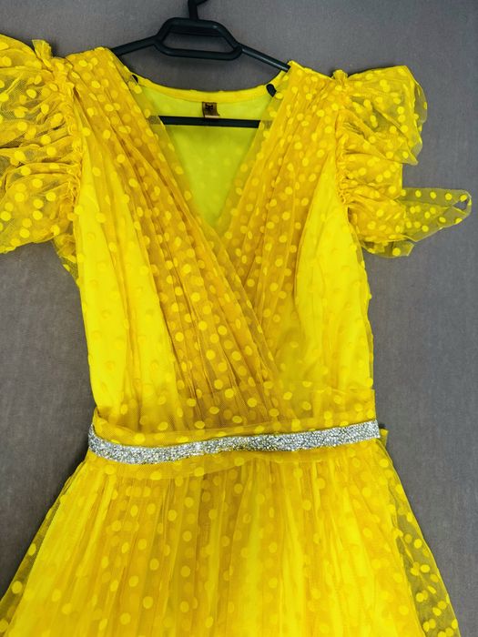 Set rochii ocazie mamă-fiică( mama M-L,fiică 1-3 ani)