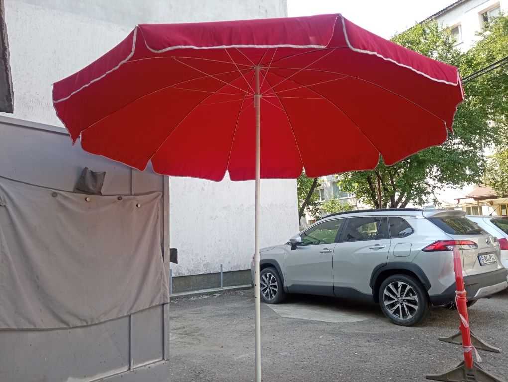 Umbrela terasă cu stativ inclus