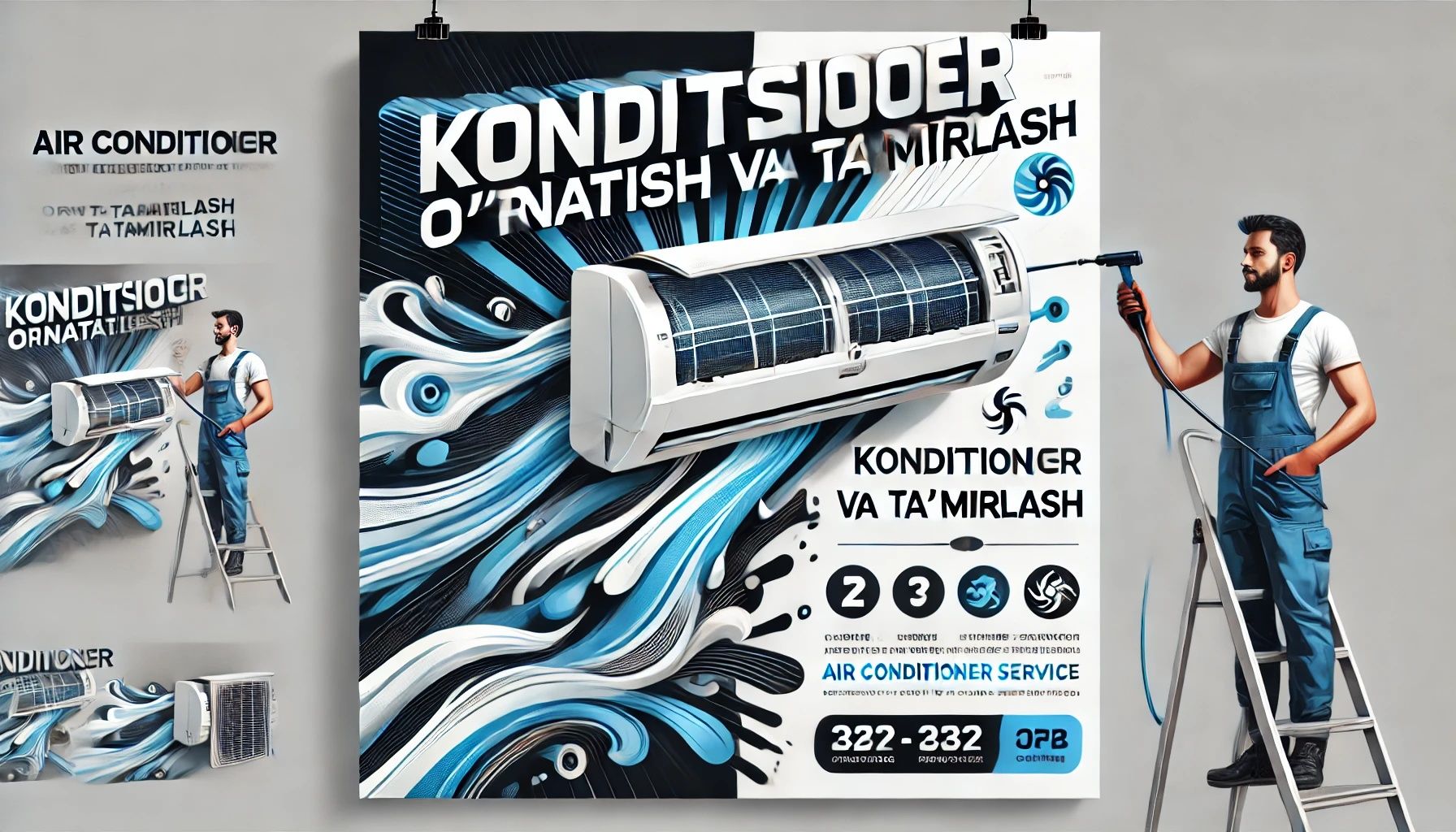 Kanditsioner ustanofka xizmati