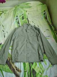 Рубашка зеленый военный