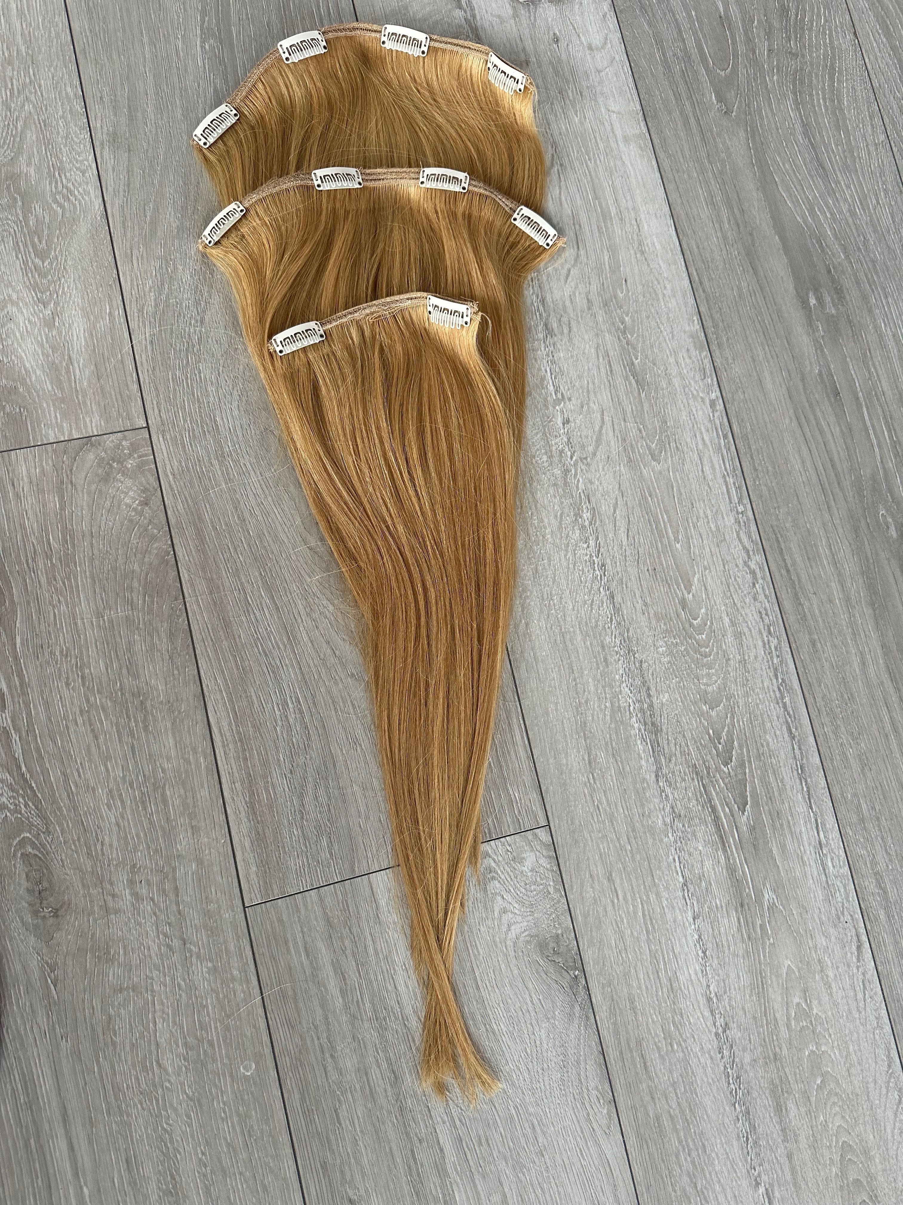 100% естествена Реми коса 100г. 55см на треси OTTO boutique