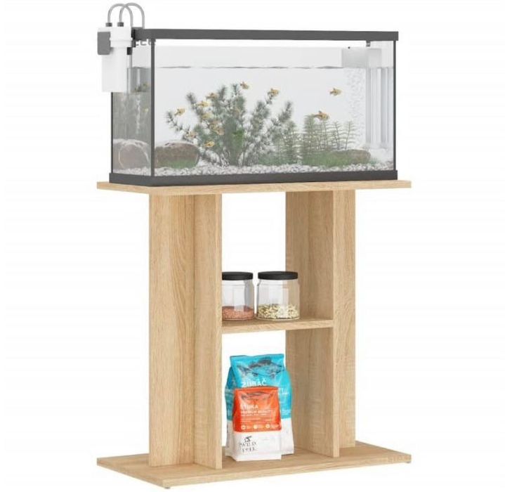 Suport acvariu, stejar sonoma, 60x30x60 cm, lemn prelucrat