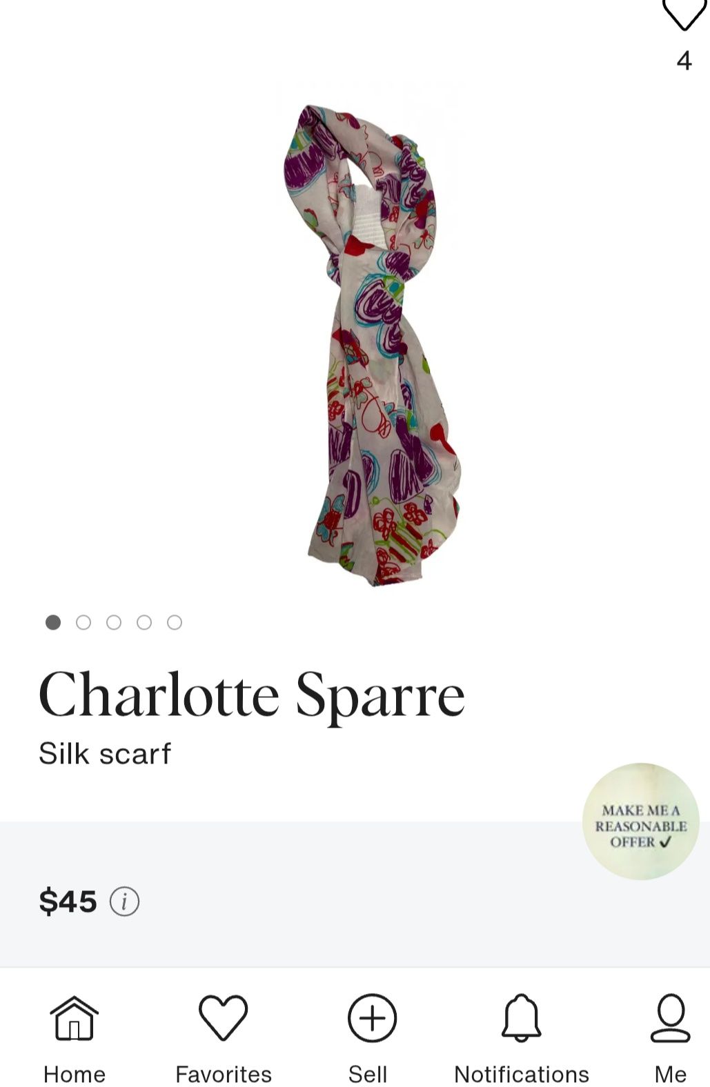 Копринени шалове Charlotte Sparre