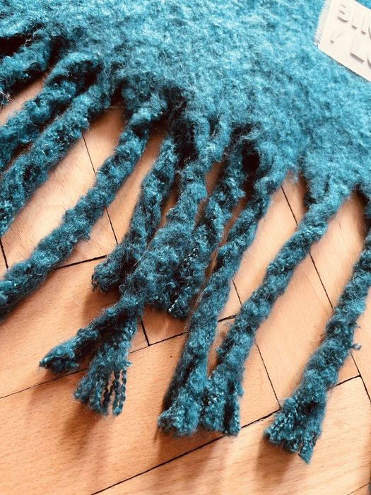 Fular lung și gros Bimba Y Lola turcoaz