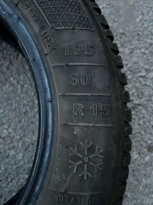 4 бр. зимни гуми Kleber Krisalp HP3 195/60 R1 – отличен грайфер, София