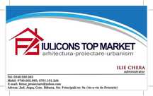 Firma de proiectare Iulicons Top Market  cu sediul in loc.Pitesti