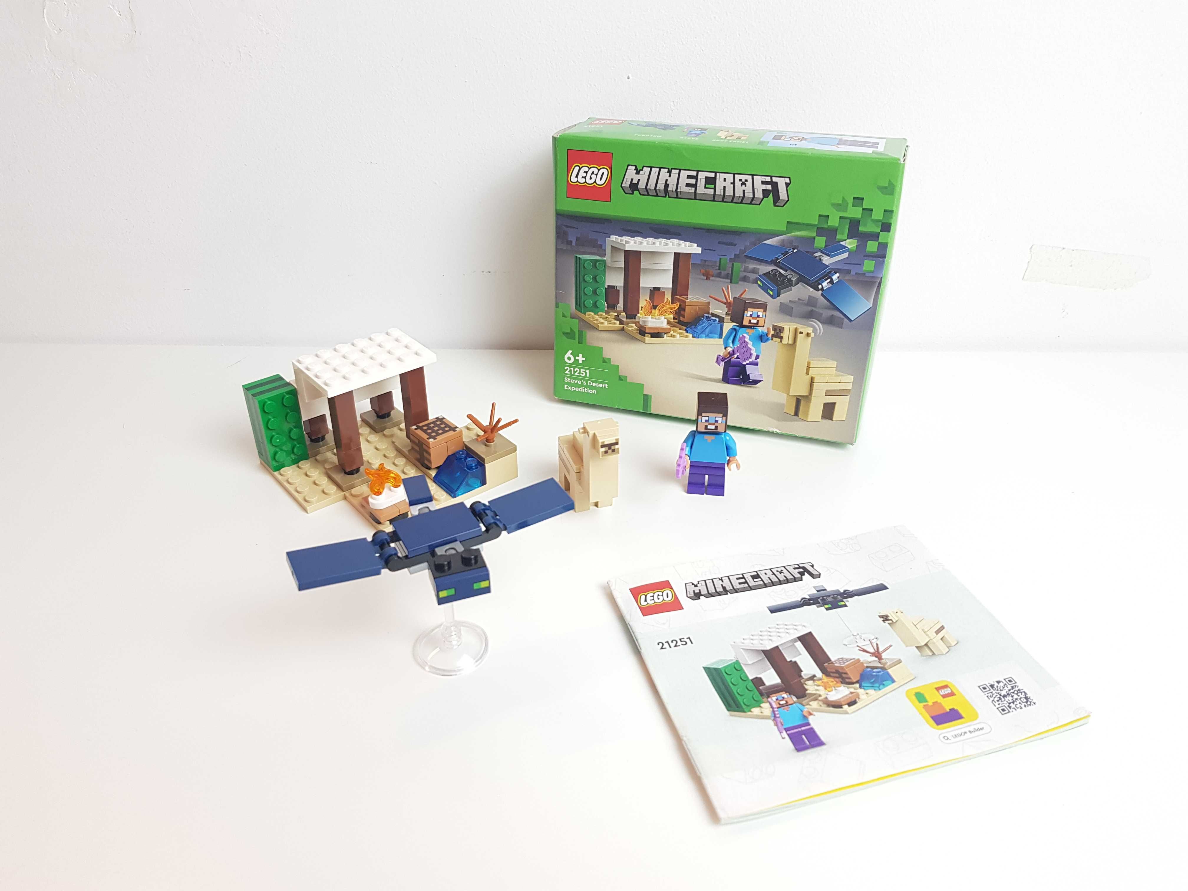 Vand LEGO Minecraft 21251: Steve's Desert Expedition (2024)