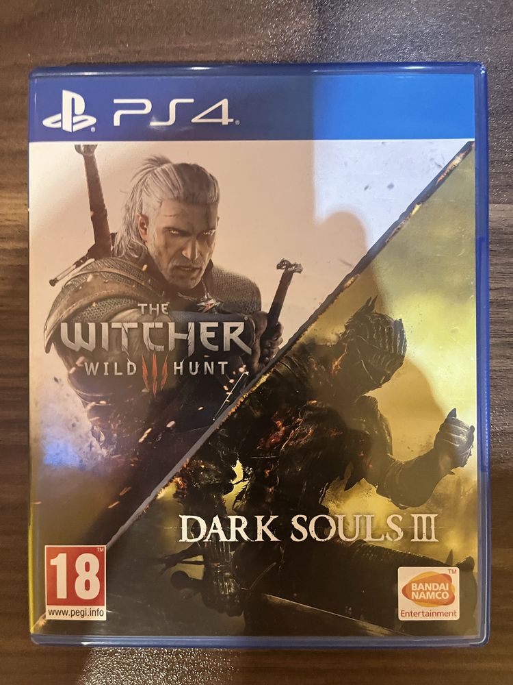 Игри за PS4 The Witcher Wild Hunt и Dark Souls 3