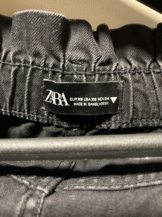 Палто с косъм Mango с подарък дънки Зара