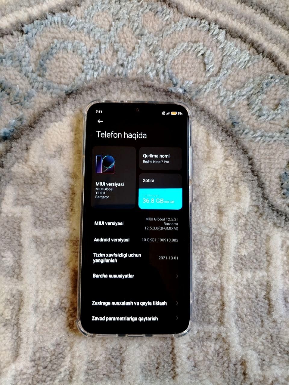 Redmi note 7 pro