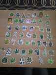 Stickere 50 buc verzi
