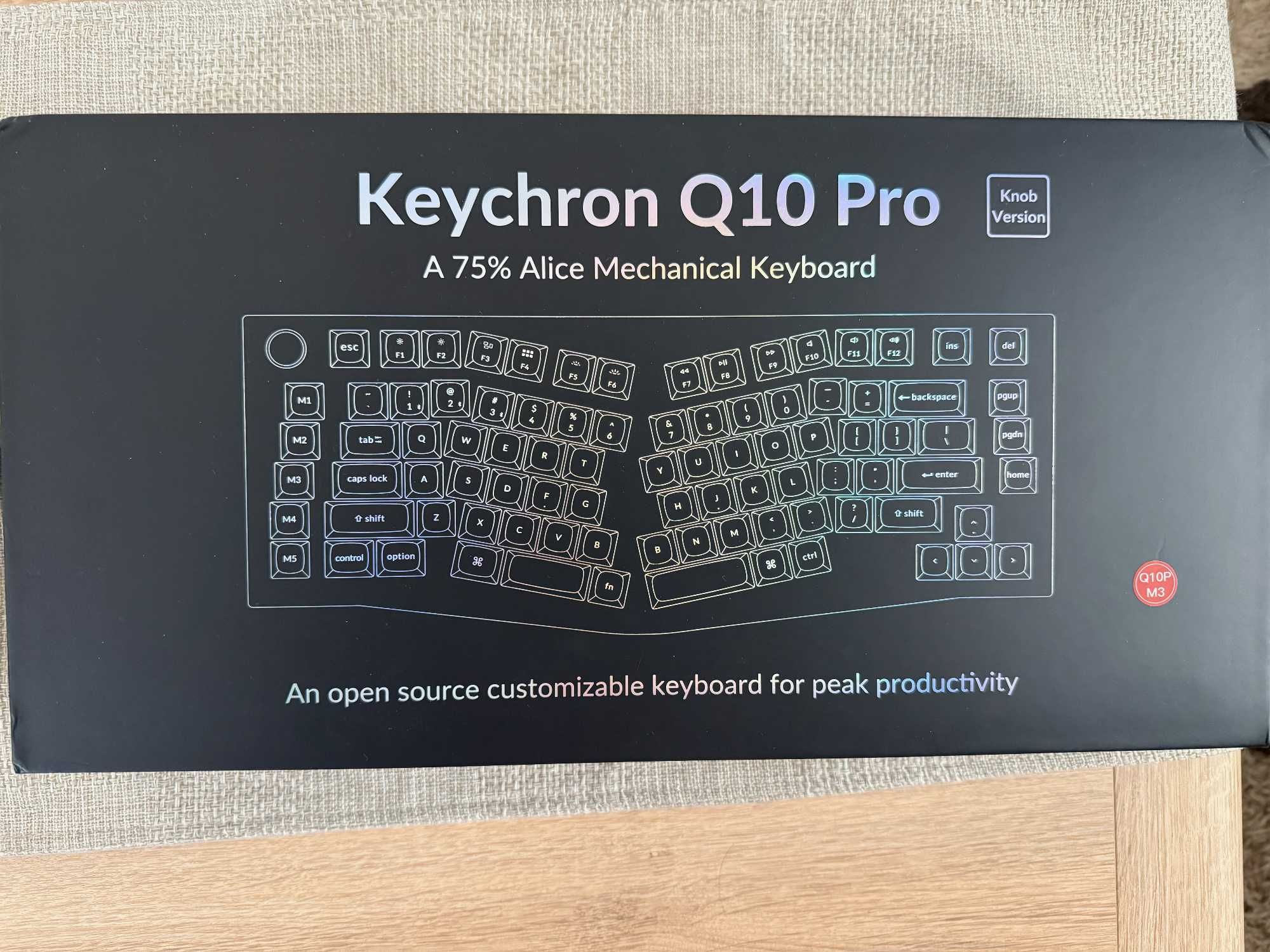 Keychron Q10 Pro (Alice Layout) механична егрогонична клавиатура