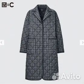 Стеганное пальто Uniqlo, дизайн Клэр Уэйт Келлер (дизайнер Givenchy)
