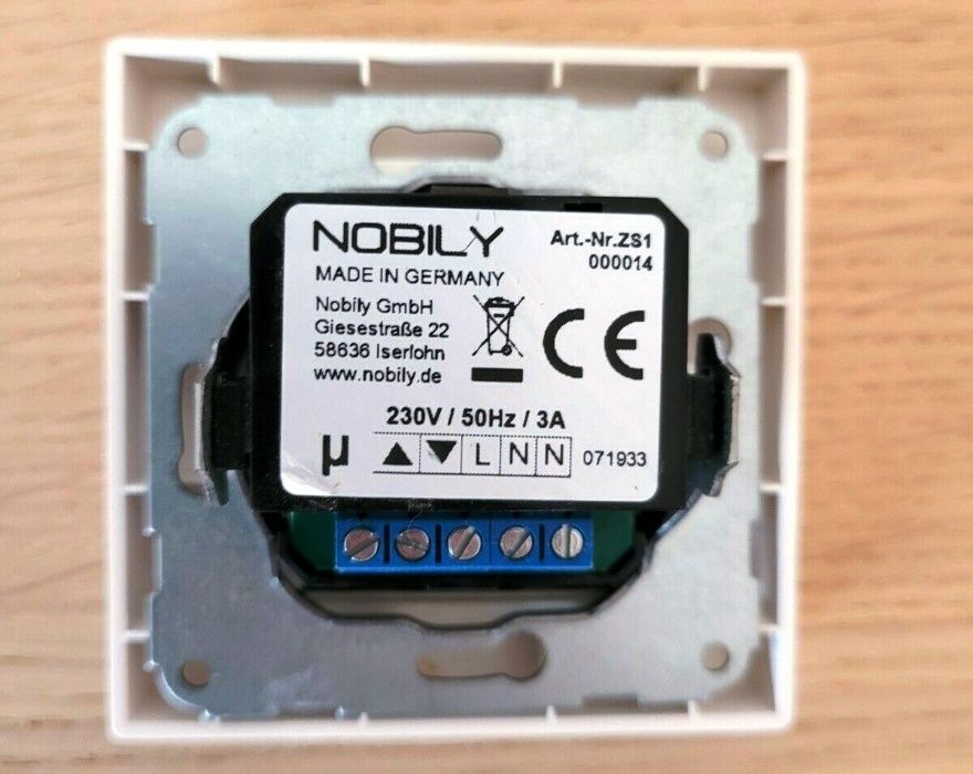 Intrerupator rulou comanda electrica jaluzea garaj NOBILY Germania