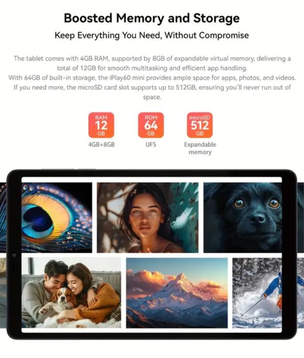 Нов Alldocube iplay 60 mini - 8,7 инча, LTE таблет