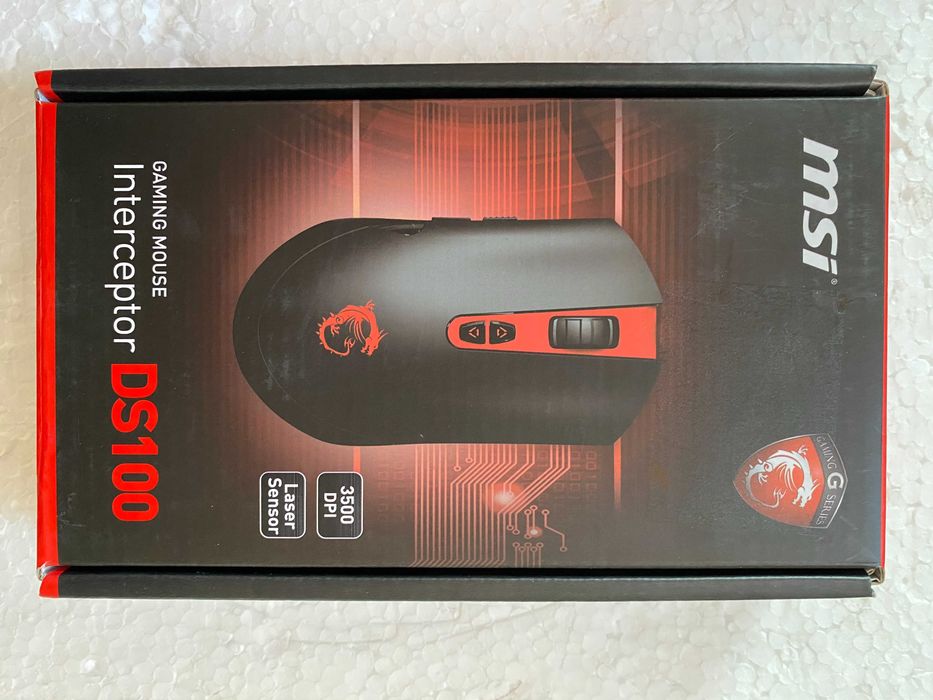 Mouse gaming MSI Interceptor DS100