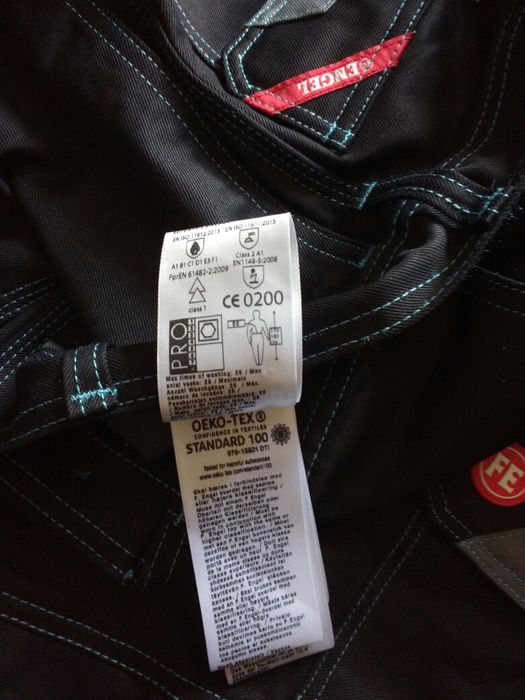 Pantaloni profesionali munca Engel Safety+ antistatic ignifug măr. 48