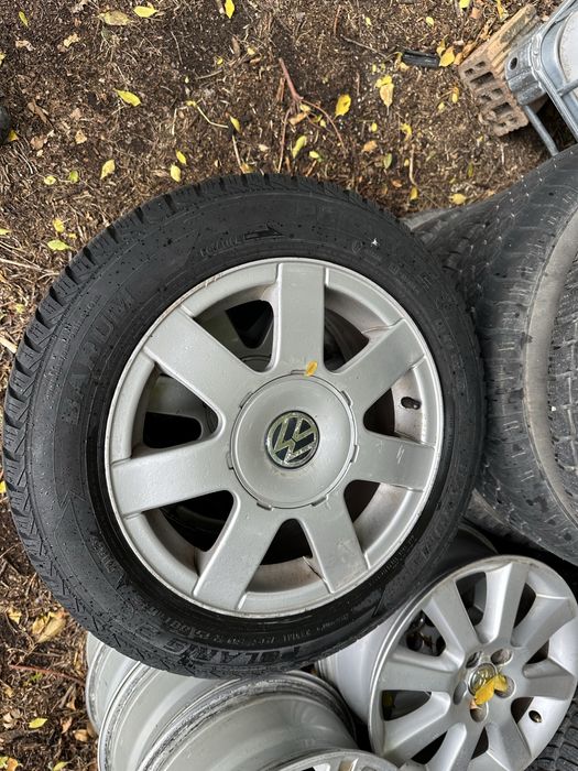 Джанти VW 15цола 5х112 с зимни гуми 15 цола