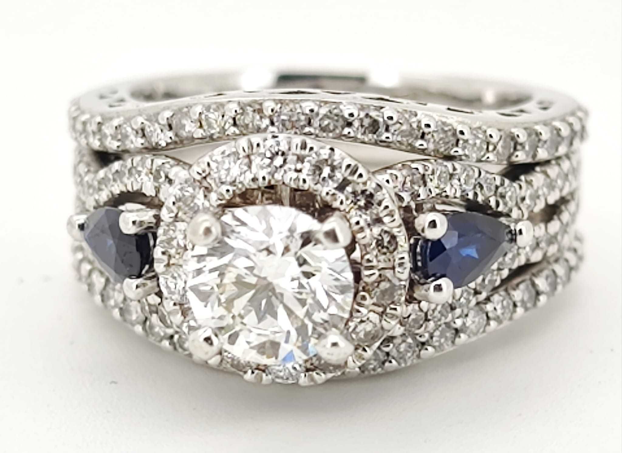 Inel Vera Wang cu diamante 2.0ct ceritificat GIA