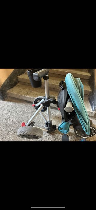 Детска триколка, Използване е по-малко от един сезон! Сгъваема!